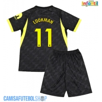 Camisa de time de futebol Atletico Madrid Ademola Lookman #11 Replicas 2º Equipamento Infantil 2026-27 Manga Curta (+ Calças curtas)